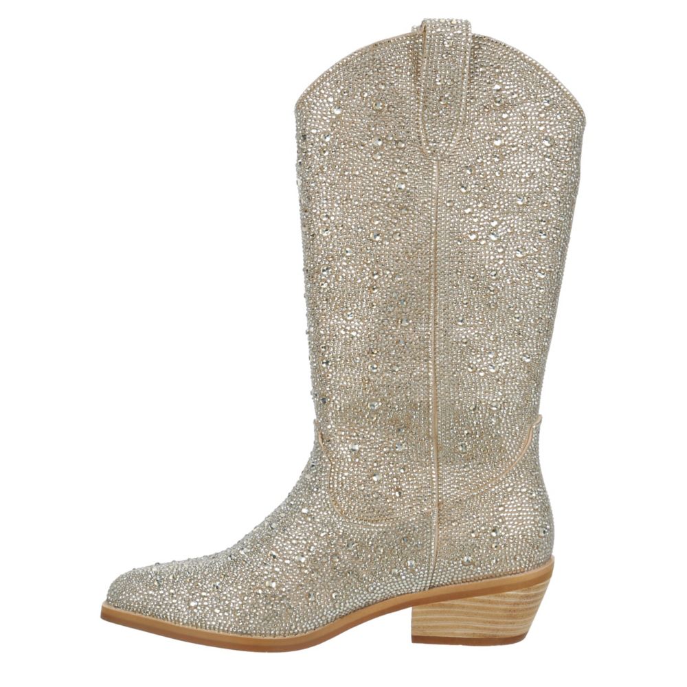 WOMENS REDFORD-R WIDE CALF WESTERN BOOT