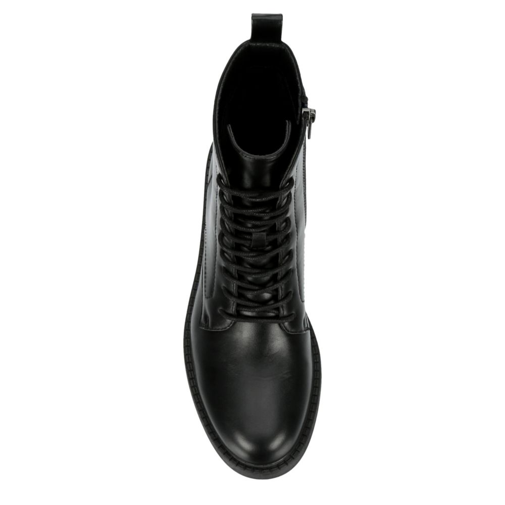 Black Xappeal Womens Dion Lace Up Boot | Rack Room Shoes