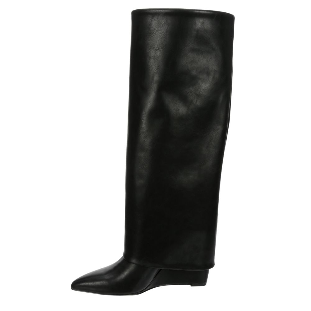 WOMENS EVANDER FOLD OVER TALL DRESS BOOT