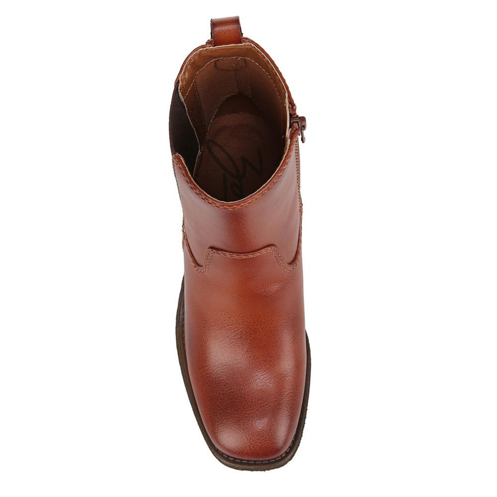 WOMENS CLARET CHELSEA BOOT