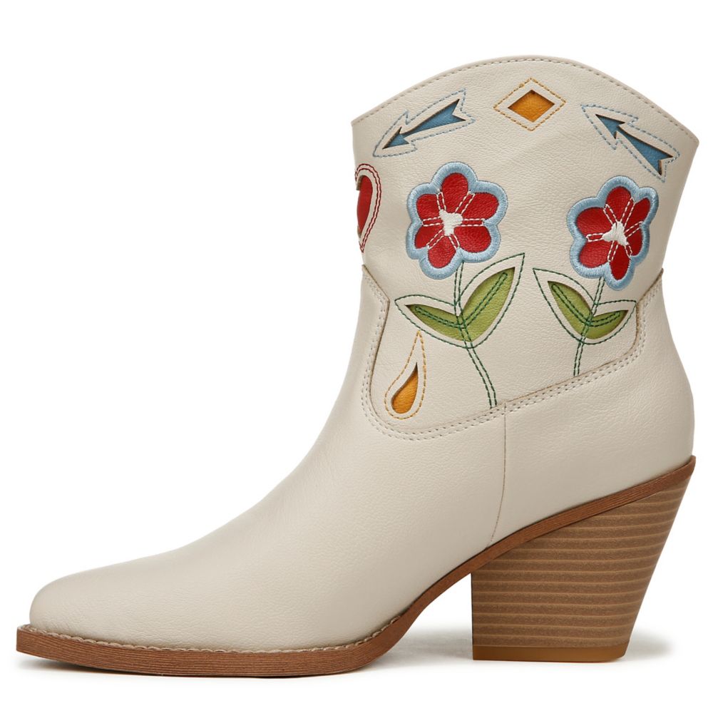 WOMENS ROSLYN FLOWER WESTERN BOOT