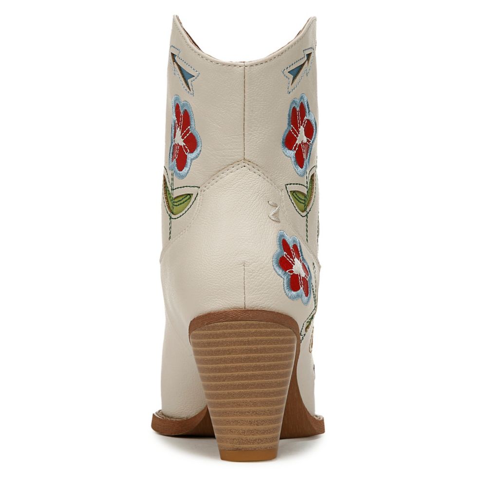 WOMENS ROSLYN FLOWER WESTERN BOOT