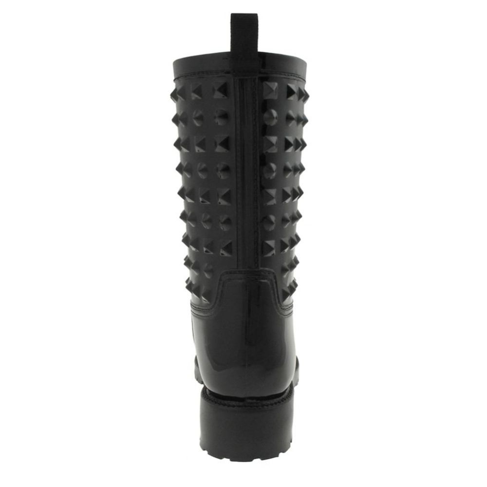 WOMENS STUDDED RAIN BOOT