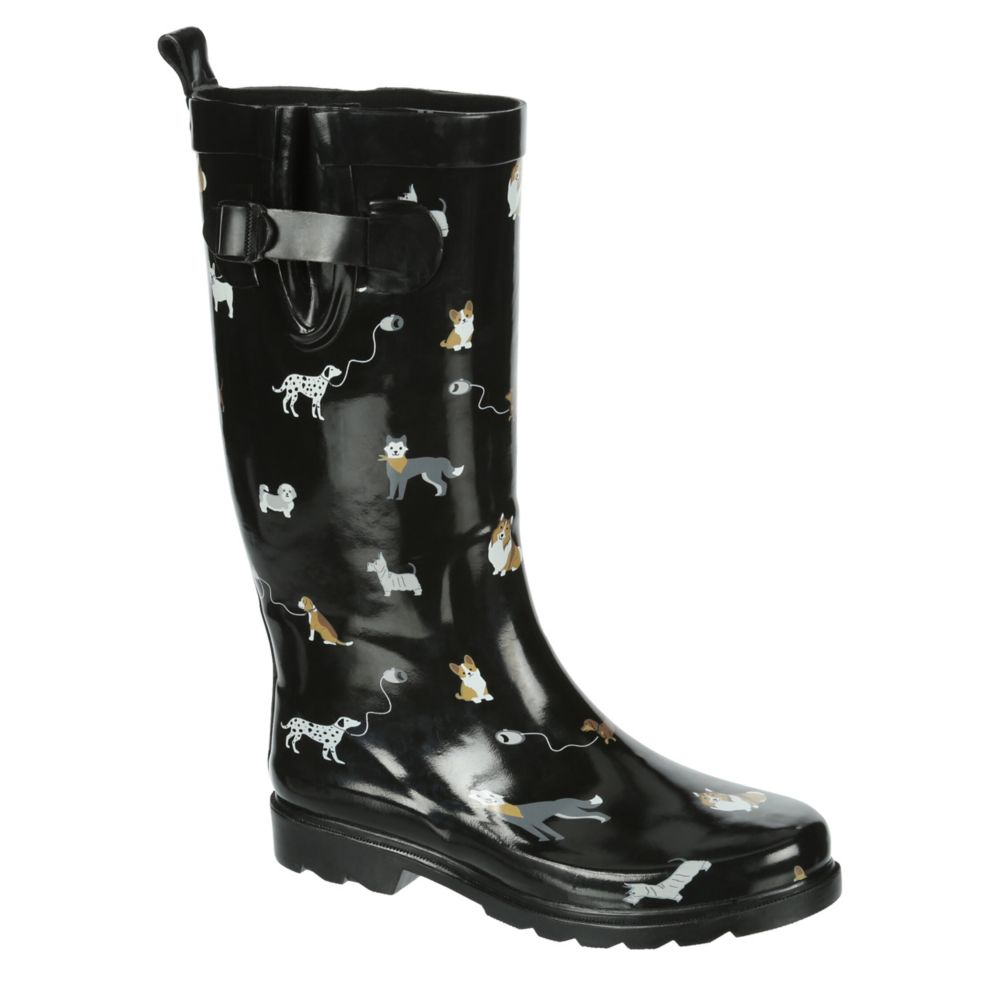 WOMENS CAT AND DOG RAIN BOOT