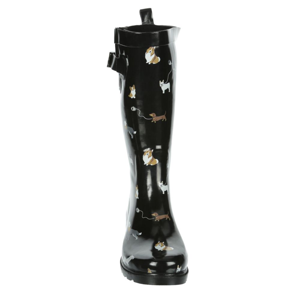 WOMENS CAT AND DOG RAIN BOOT