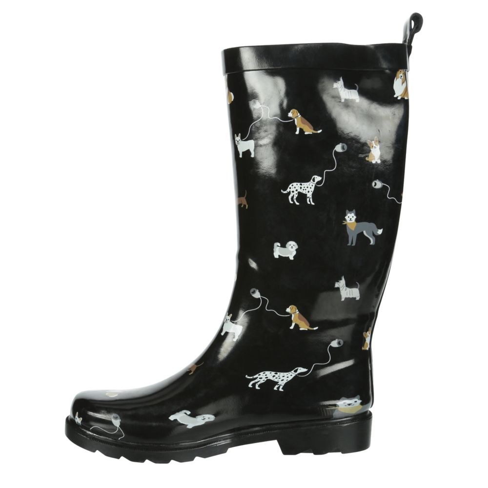 WOMENS CAT AND DOG RAIN BOOT