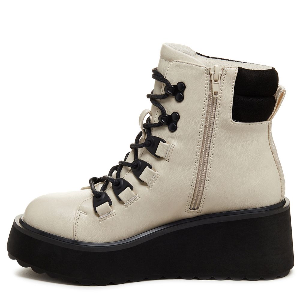 WOMENS HANDLE TERRENCE LACE UP WEDGE BOOT