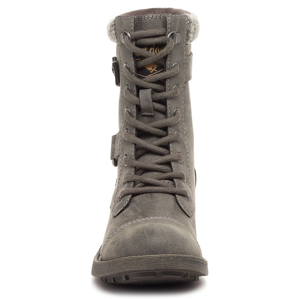 WOMENS THUNDER LACE UP COMBAT BOOT