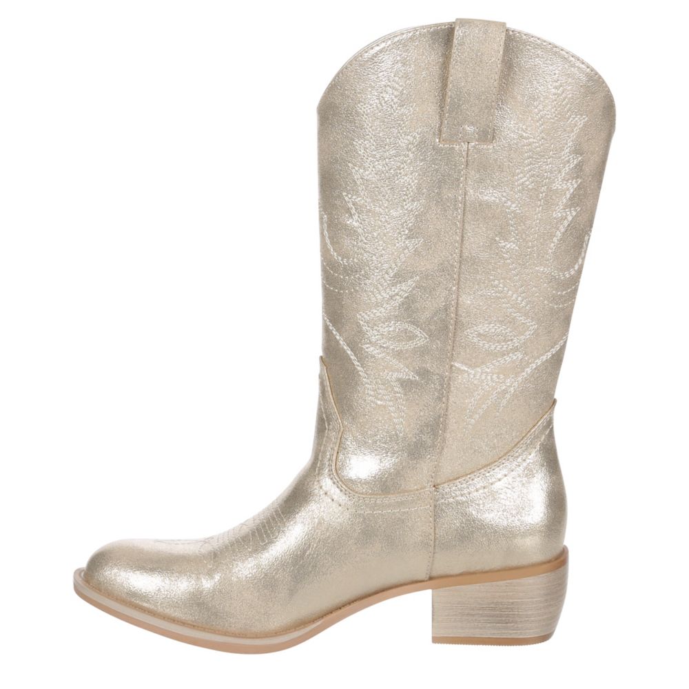 XAPPEAL WOMENS TWAIN WESTERN BOOT - MED METALLIC