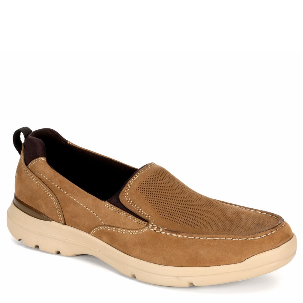 Tan Rockport Mens City Edge Slip 