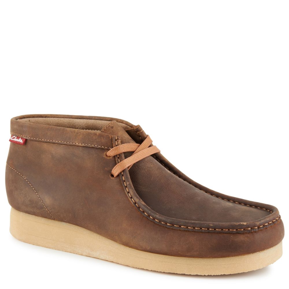 Brown Clarks Mens Stinson Hi | Boots 