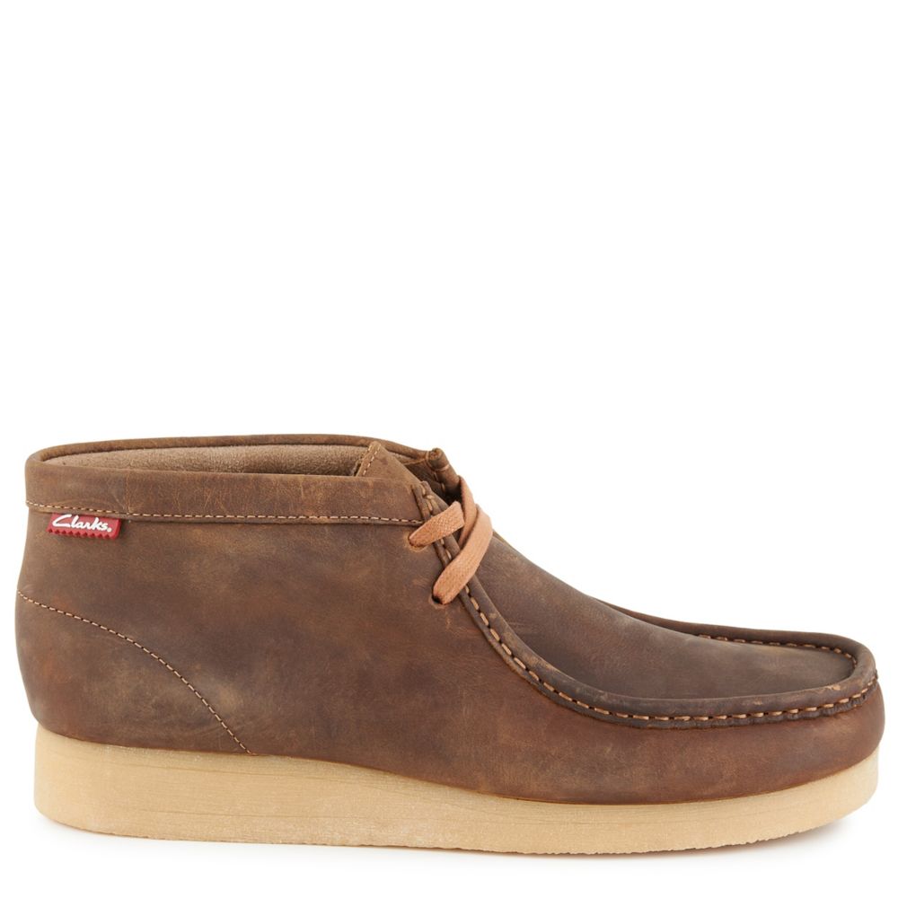 Brown Clarks Mens Stinson Hi | Boots 