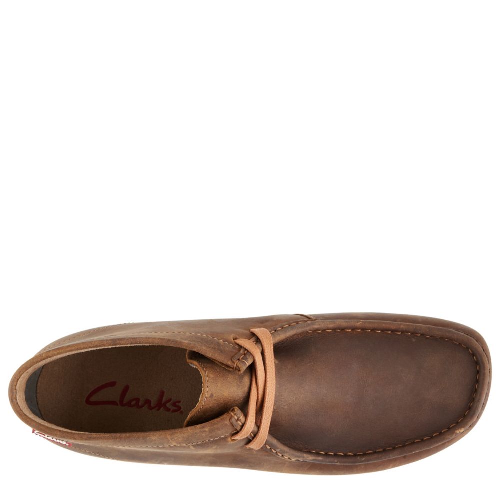 brown clarks shoes men