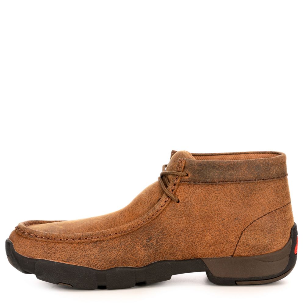 Brown Justin Mens Cappie Chukka Boot Mens Rack Room Shoes