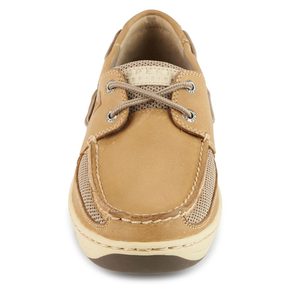 Tan Denny Boat Shoe, Men's Shoe