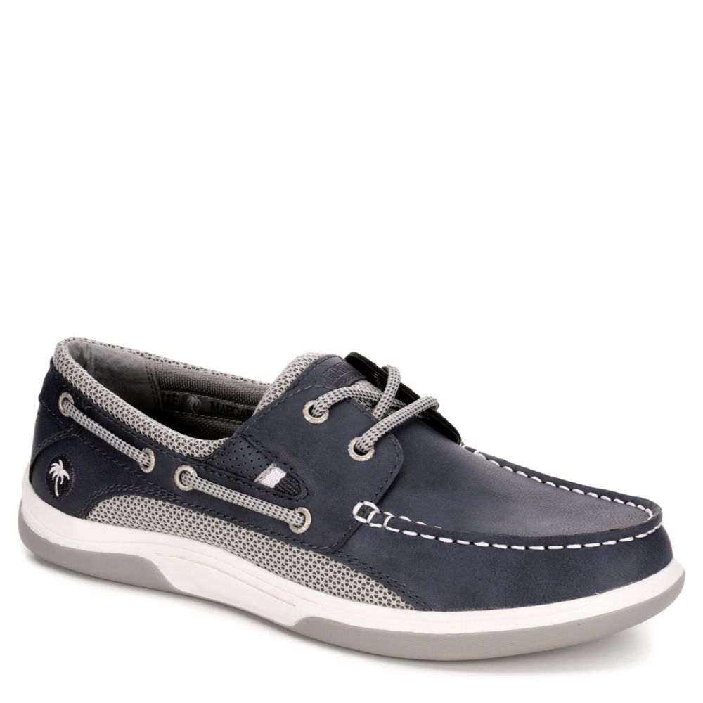 Navy Margaritaville Mens Steady Boat Sho | Casual | Rack Room Shoes