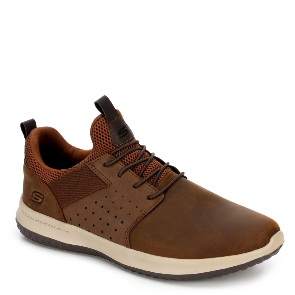 brown sketcher shoes