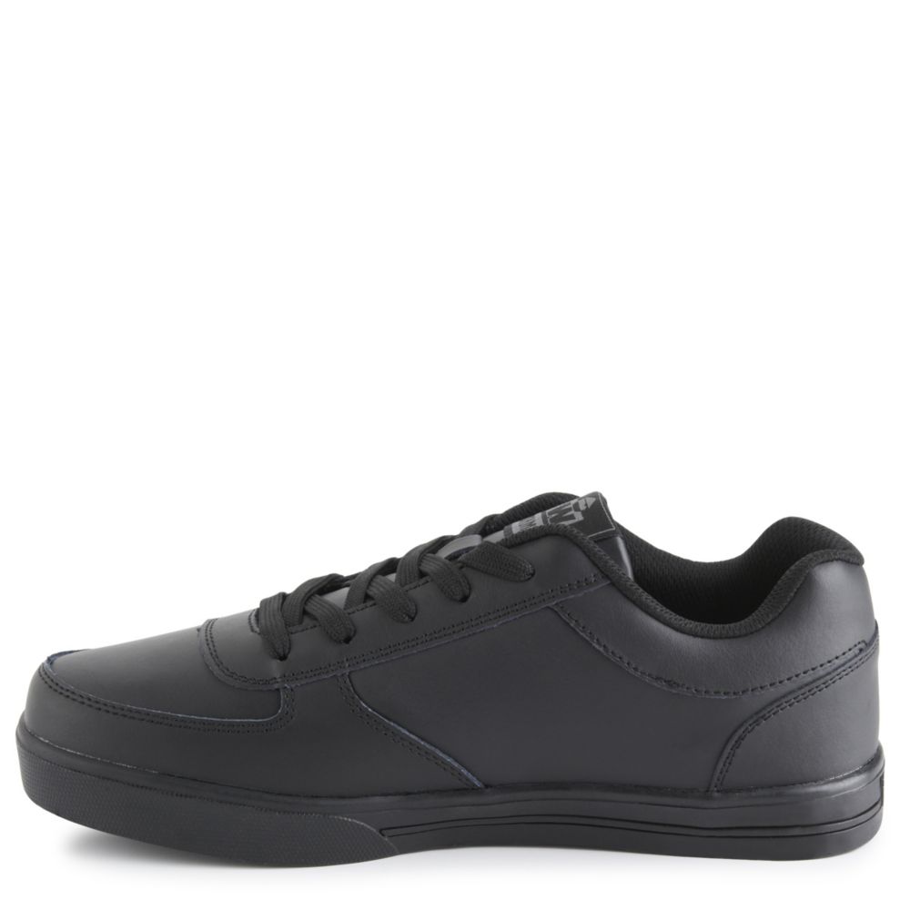 mens work sneakers black