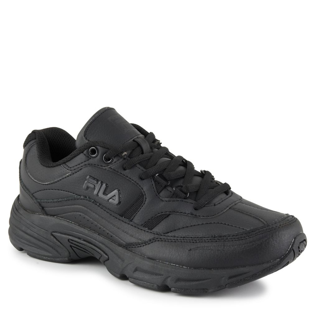 fila black slippers