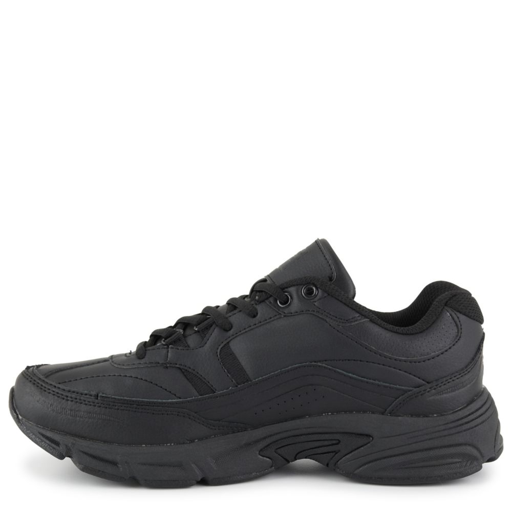 Black Fila Mens M Memory Workshift Slip Resistant Work Shoe | Mens ...