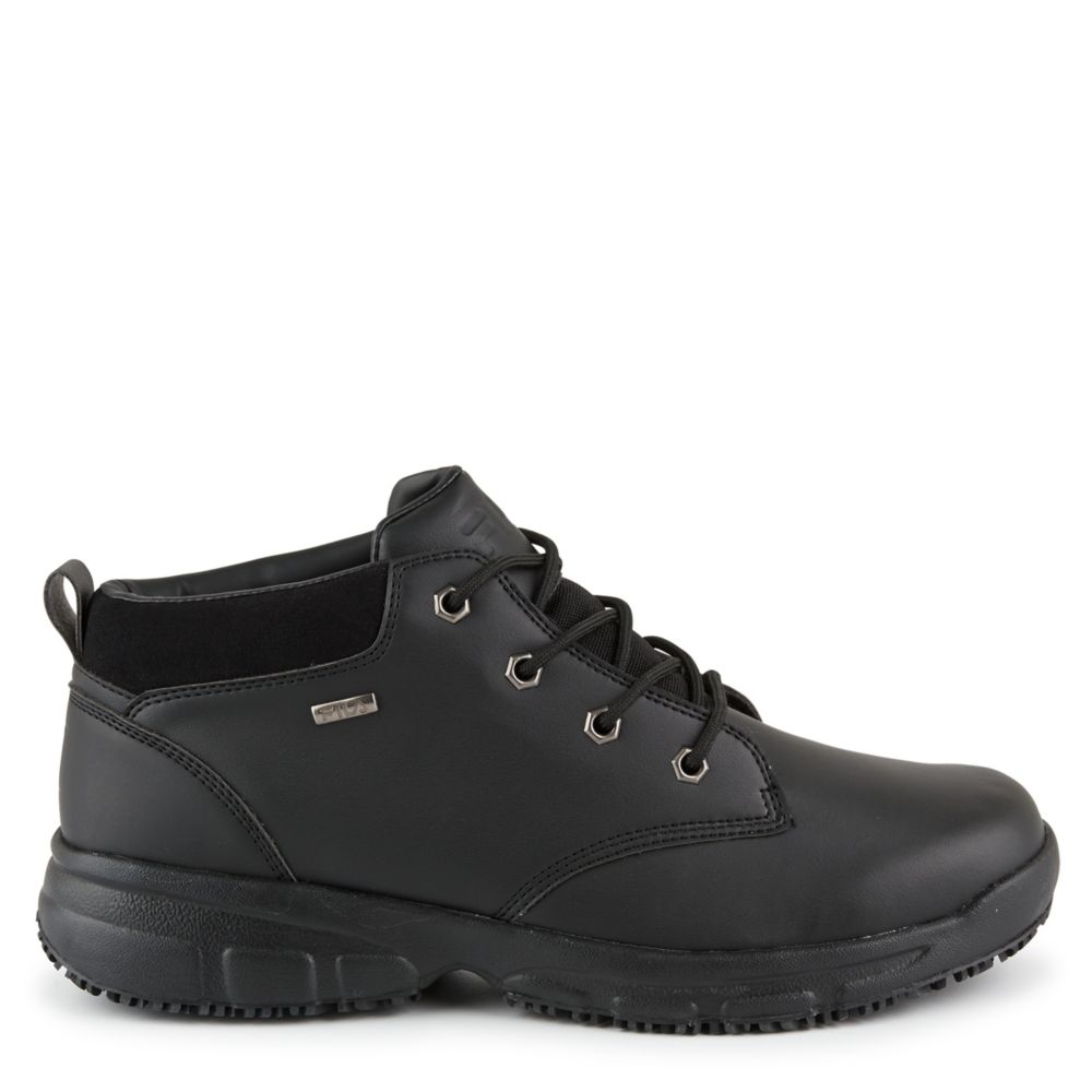 MENS MIKE SLIP RESISTANT WORK SHOE BLACK