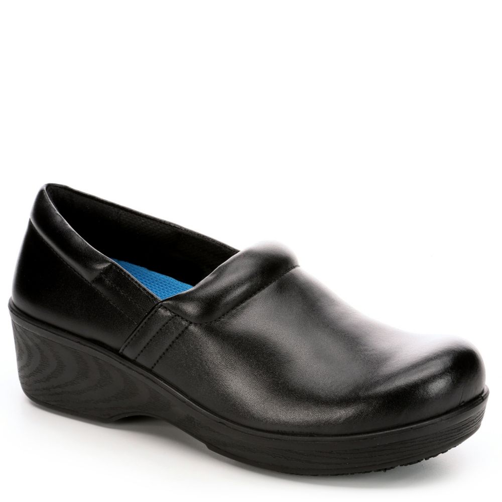 dr scholls womens black work shoes