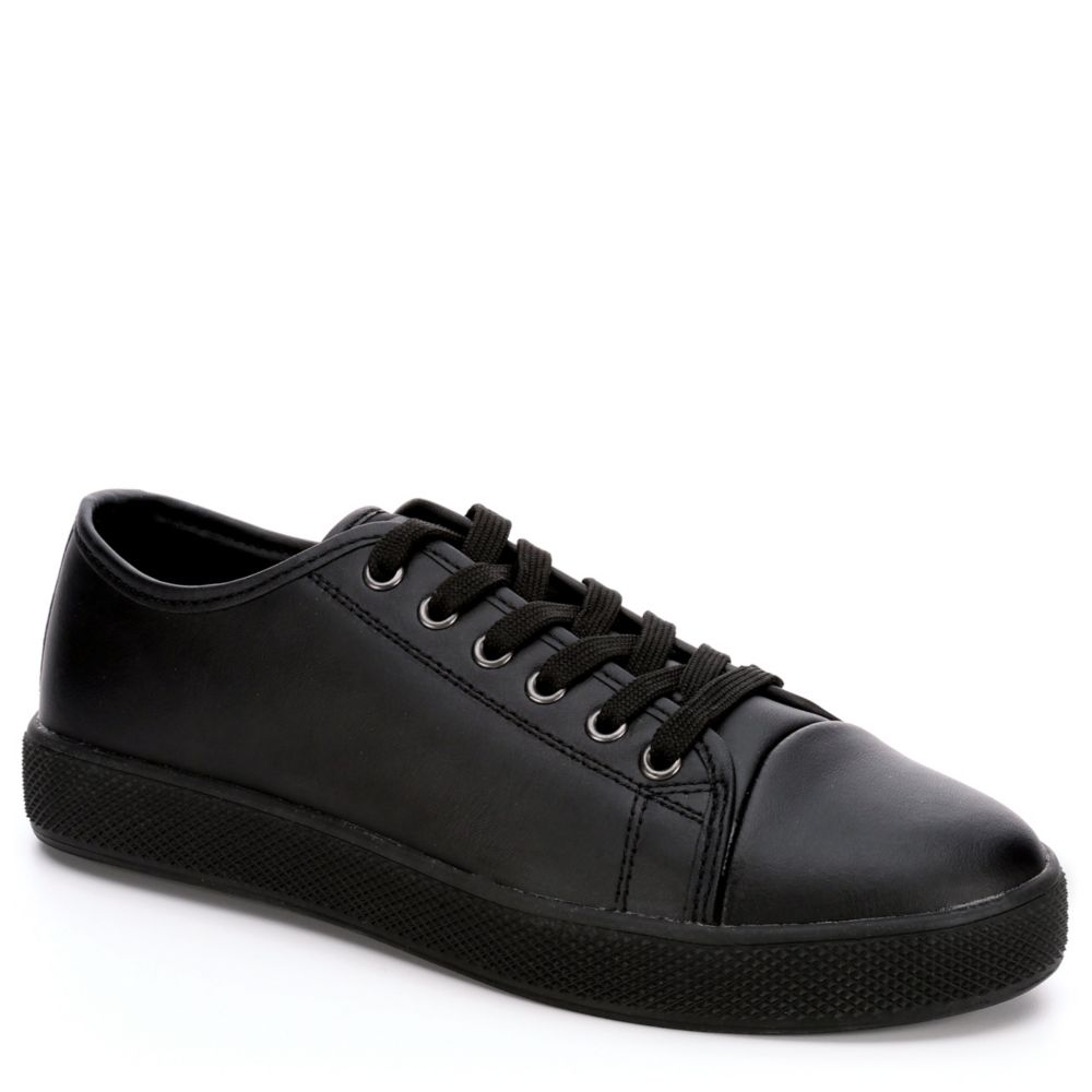 womens black work sneakers