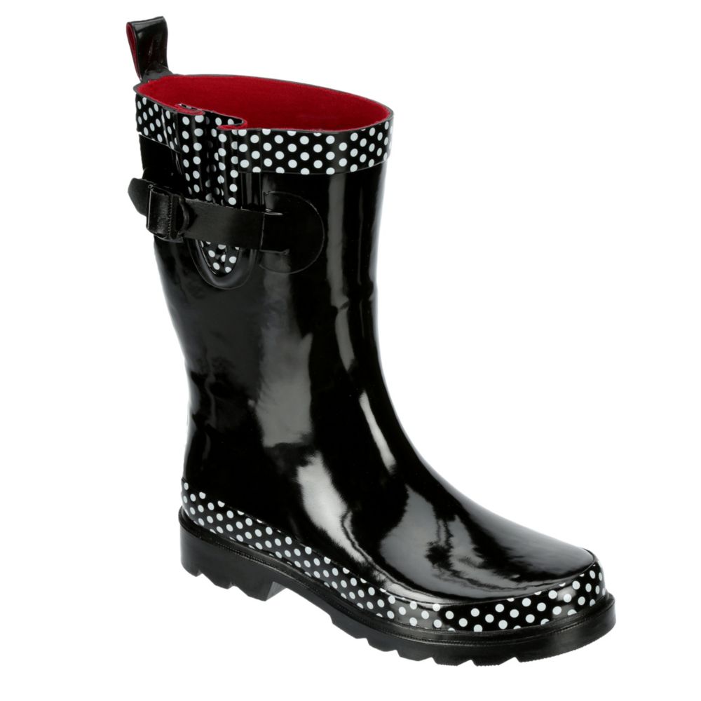 ugg rain boots polka dot