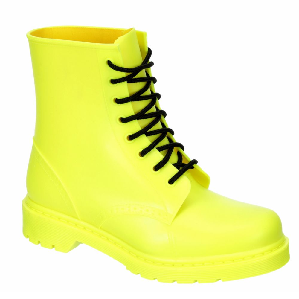 yellow rain boots womens