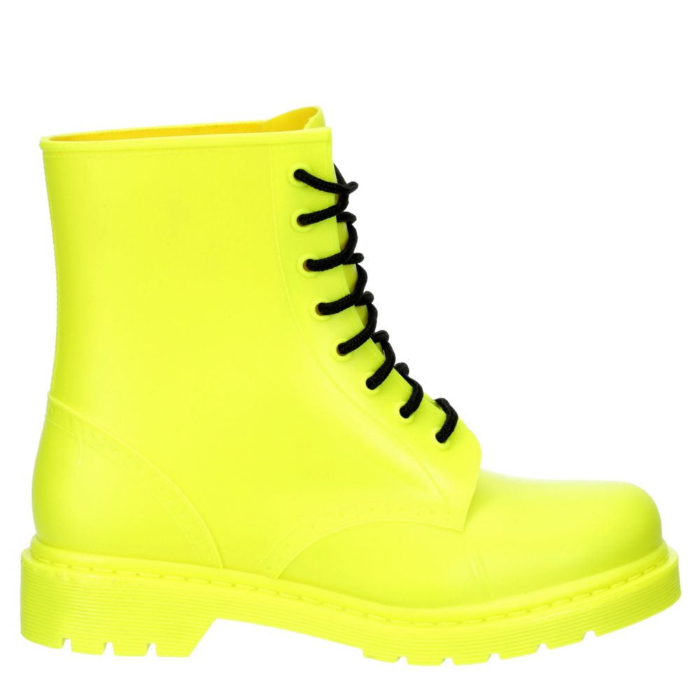 yellow boots womens