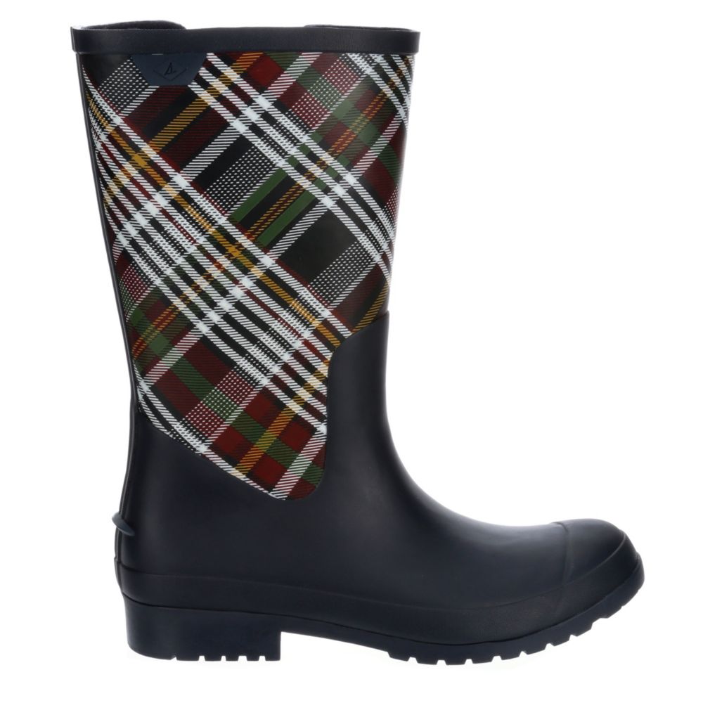 capelli plaid rain boots