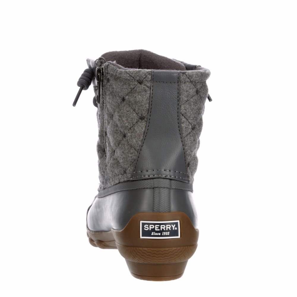 sperry syren metallic canvas duck boot