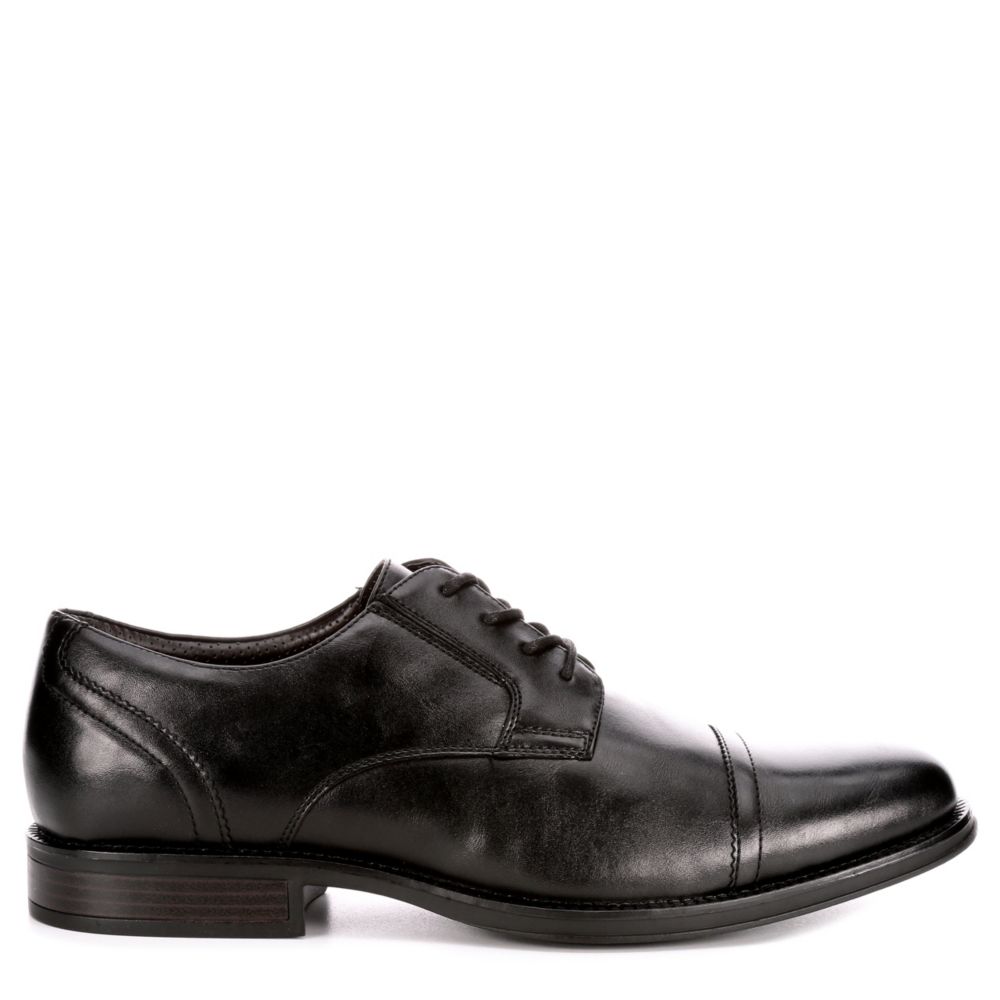 Black Dockers Men's Garfield Cap Toe Dress Shoes | Rack Room Shoes