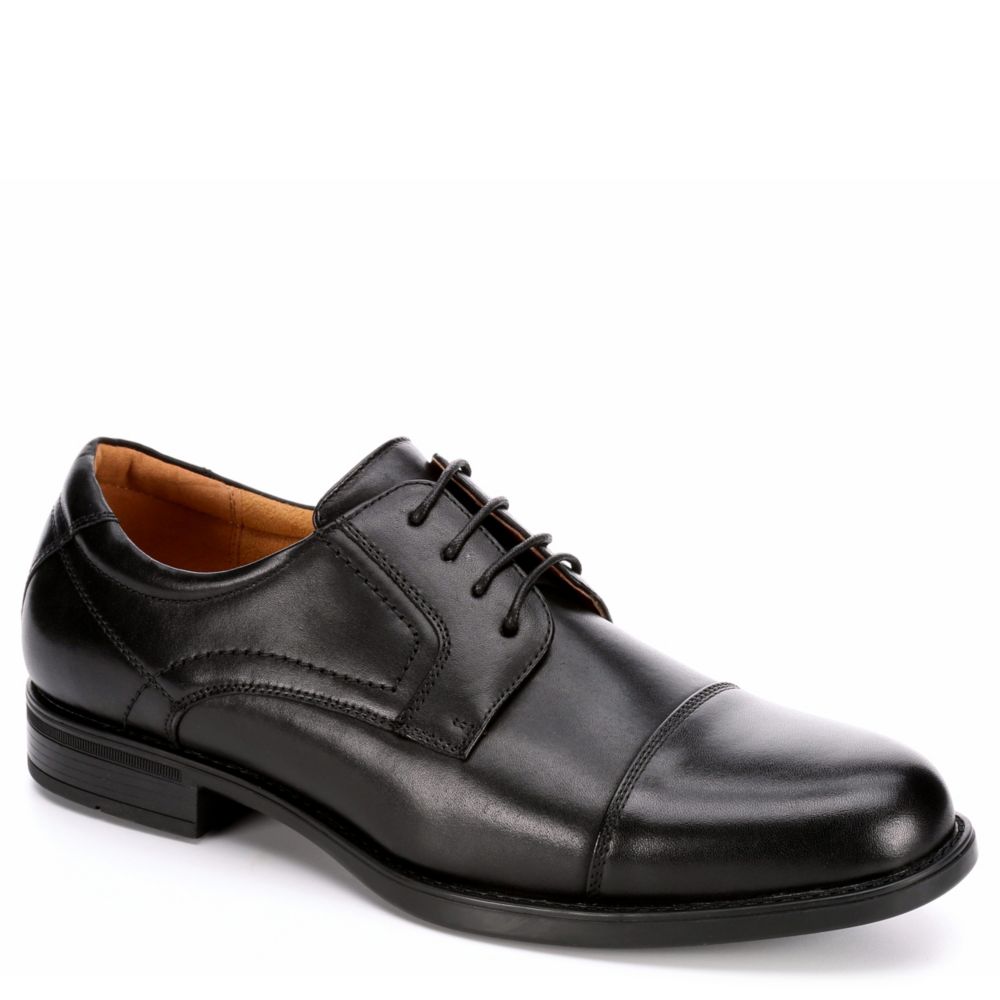 Black Florsheim Mens Midtown Cap Toe Oxford | Mens | Rack Room Shoes