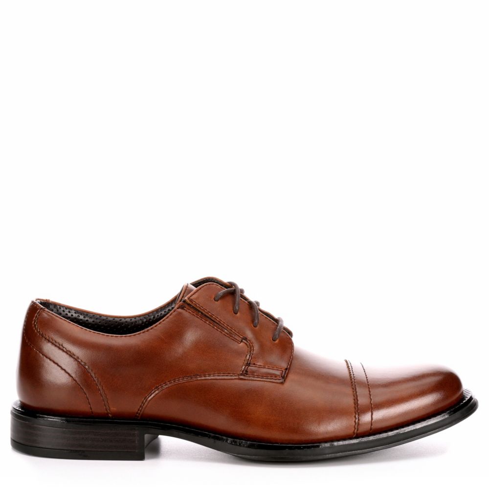 Tan Mens Garfield Cap Toe Oxford | Dockers | Rack Room Shoes