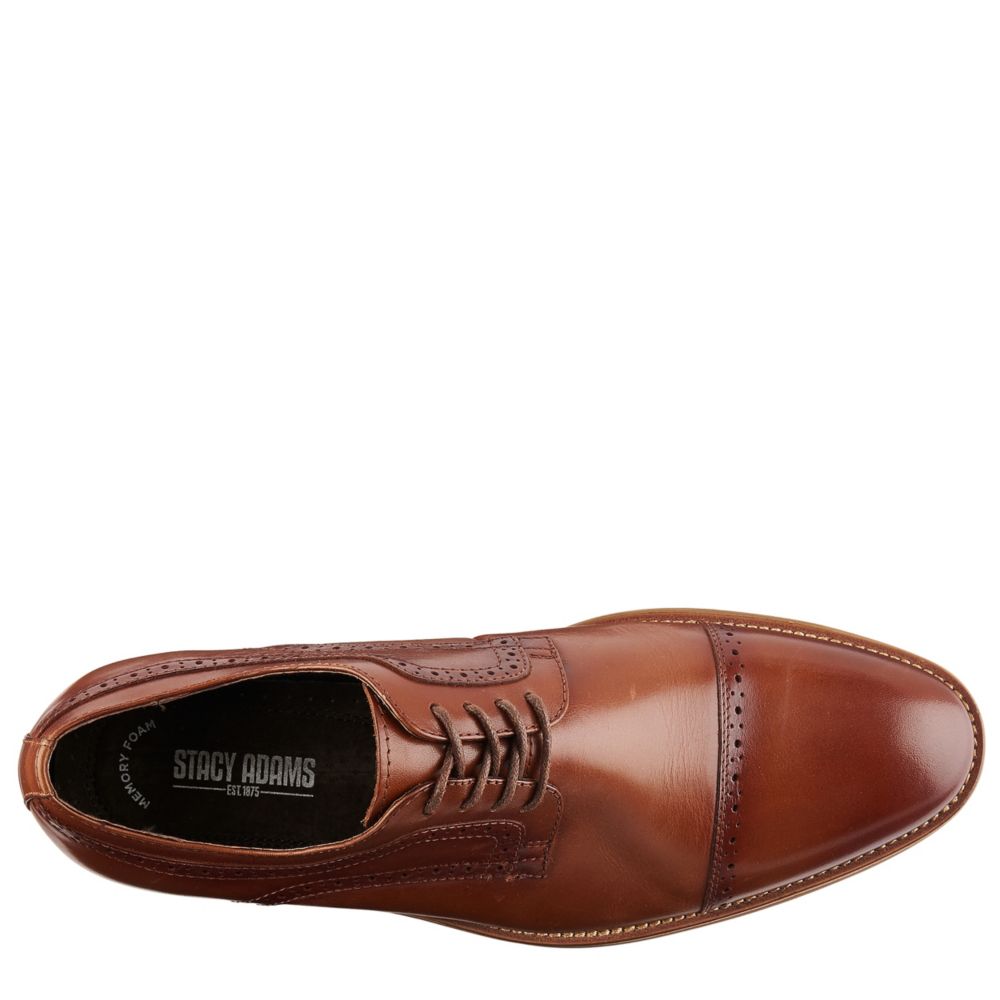 Stacy adams men's dickinson cap toe oxford deals