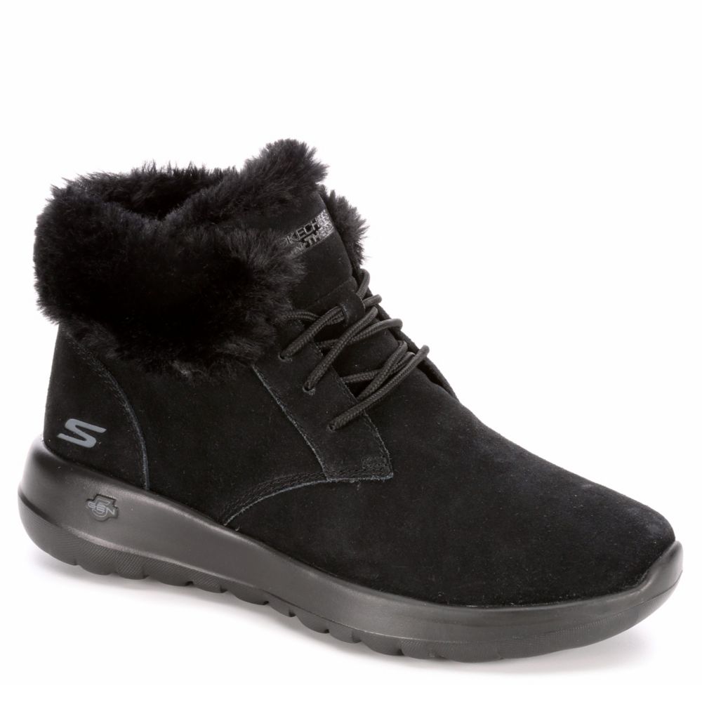 skechers womens black boots