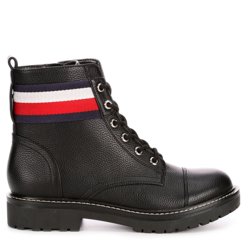 tommy hilfiger combat boots