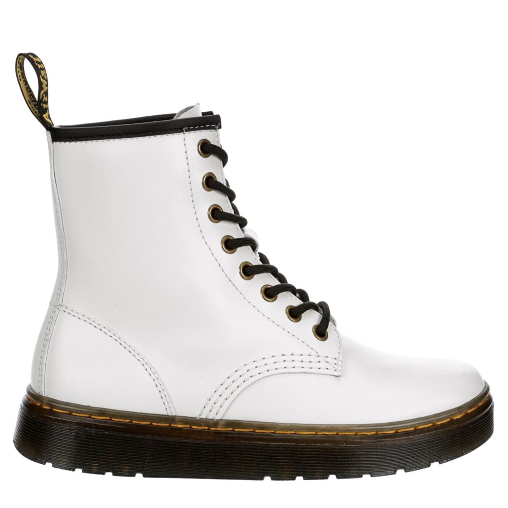 White Dr. Martens Womens Zavala Combat Boot | Womens | Rack Room Shoes
