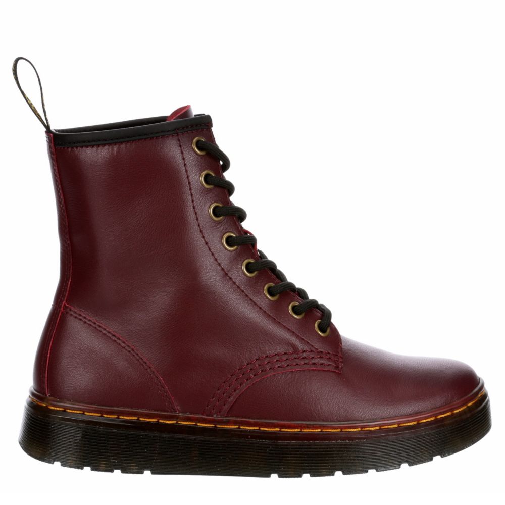 red dr martens womens boots