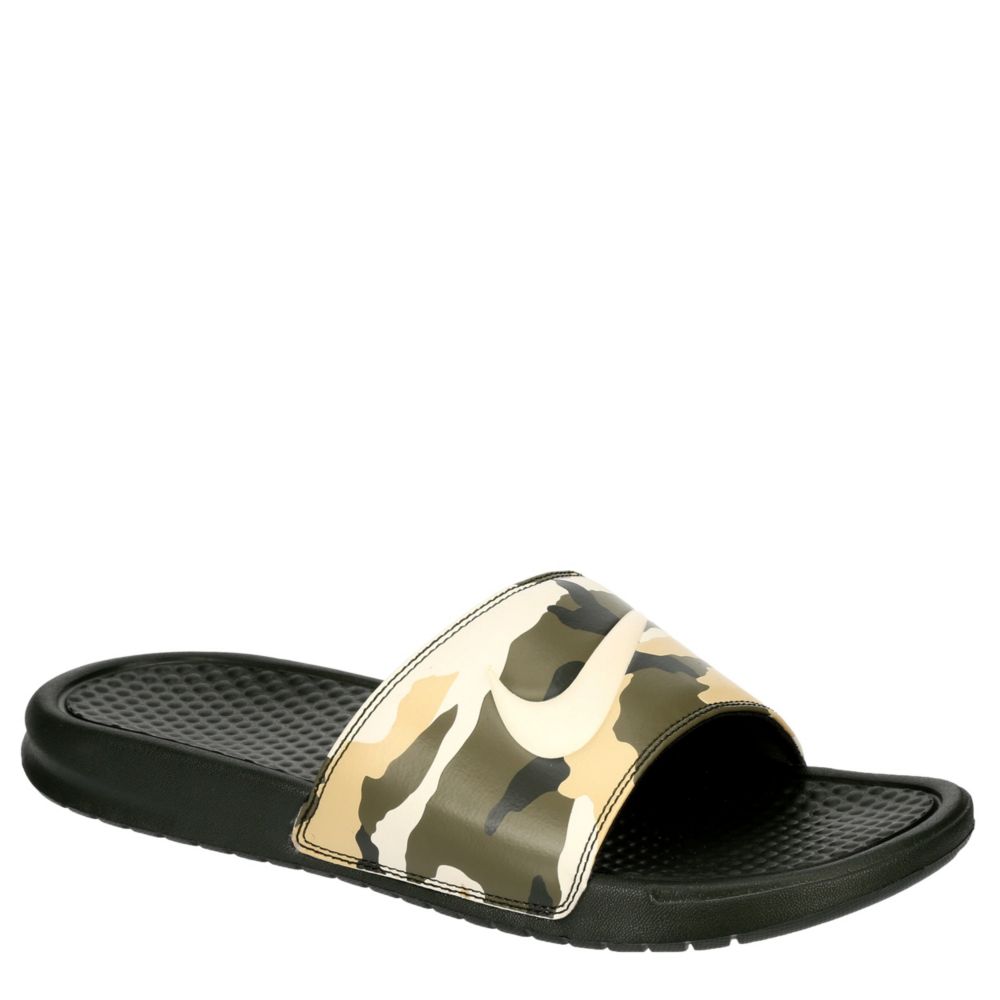 nike camo flip flops