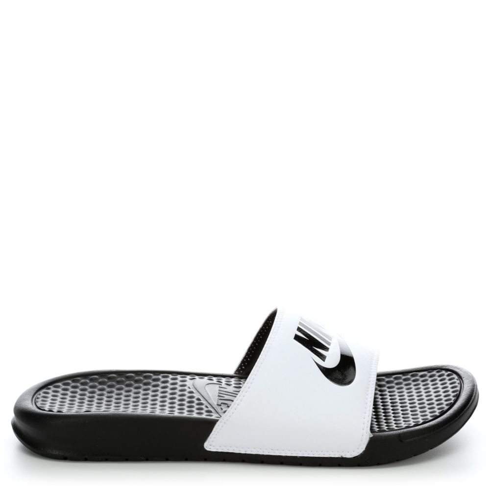 mens wide slides