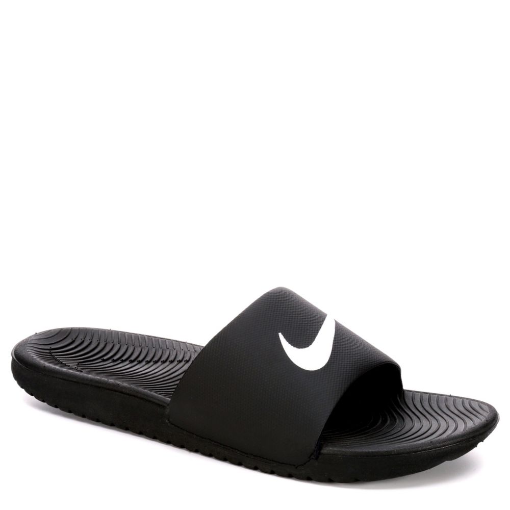 Black Nike Men's Kawa Slide Athletic Sandals | Rack Room Shoes