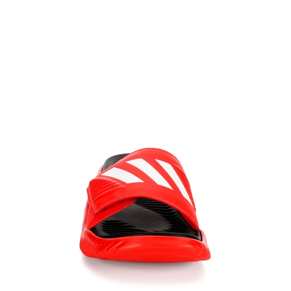 adidas alphabounce slides red
