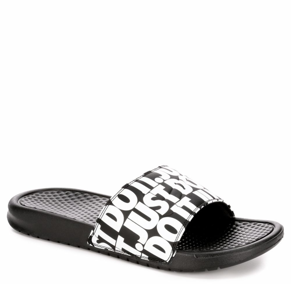 mens black nike sandals