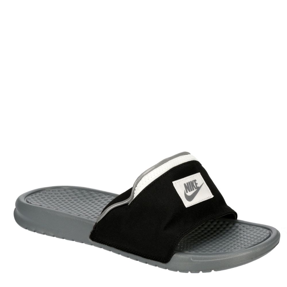 nike benassi slides fanny pack