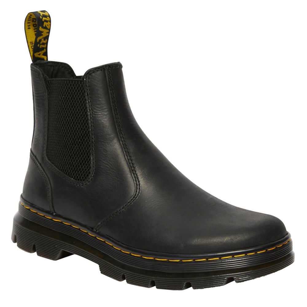 doc martens slip on boots womens