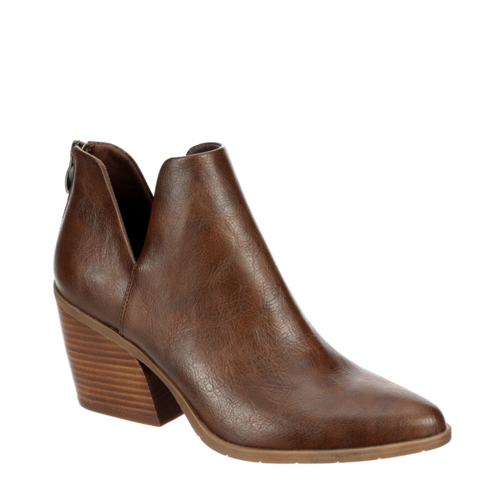 WOMENS AUBREY BOOTIE BROWN