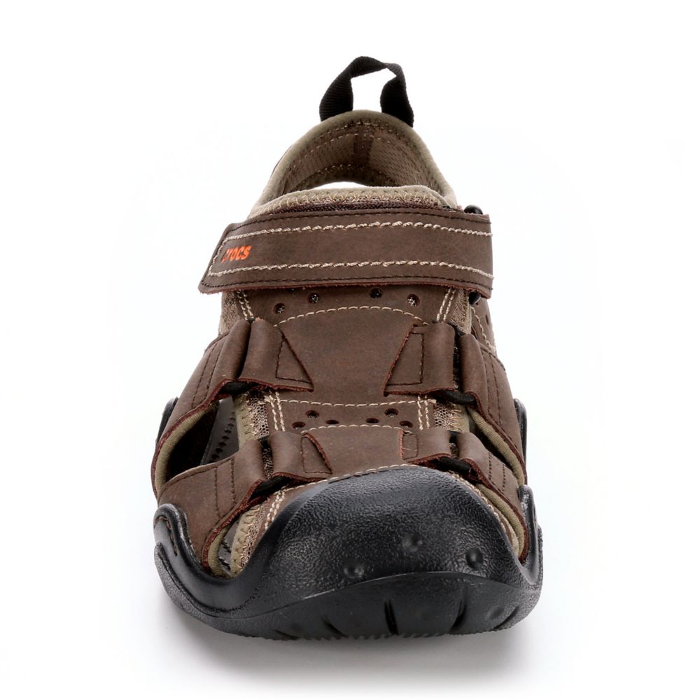 crocs swiftwater fisherman sandals