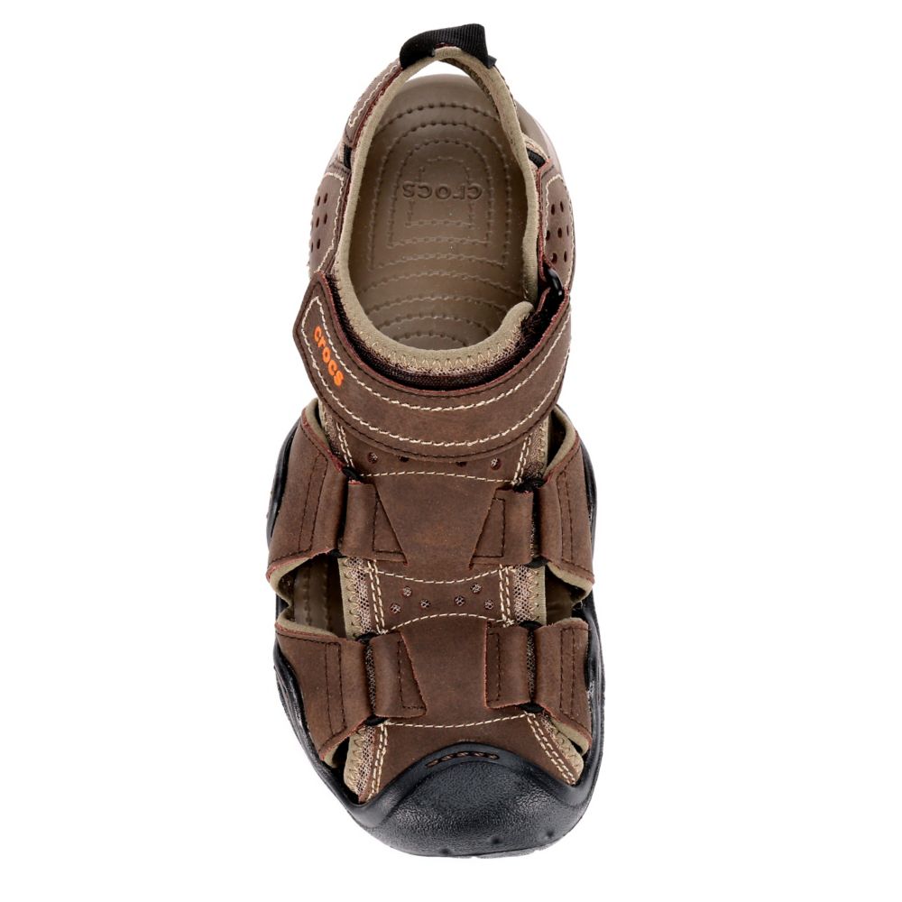 crocs swiftwater fisherman sandals